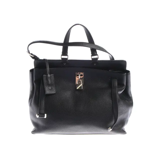 Shoulder Bag in Black, Leather, Valentino