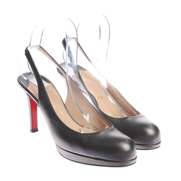 Slingbacks in Metallic, , Christian Louboutin