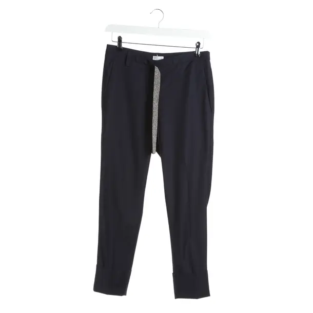 Hose in Blau, Wolle, Brunello Cucinelli