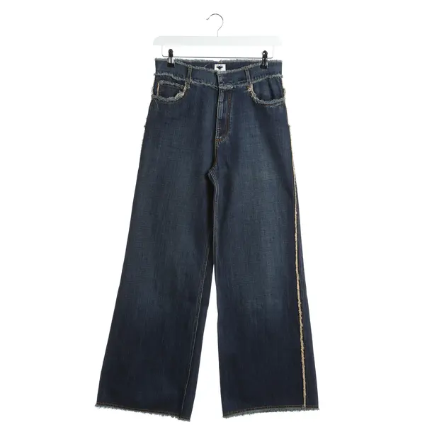 Flared Jeans, in Blue, Cotton, Dior