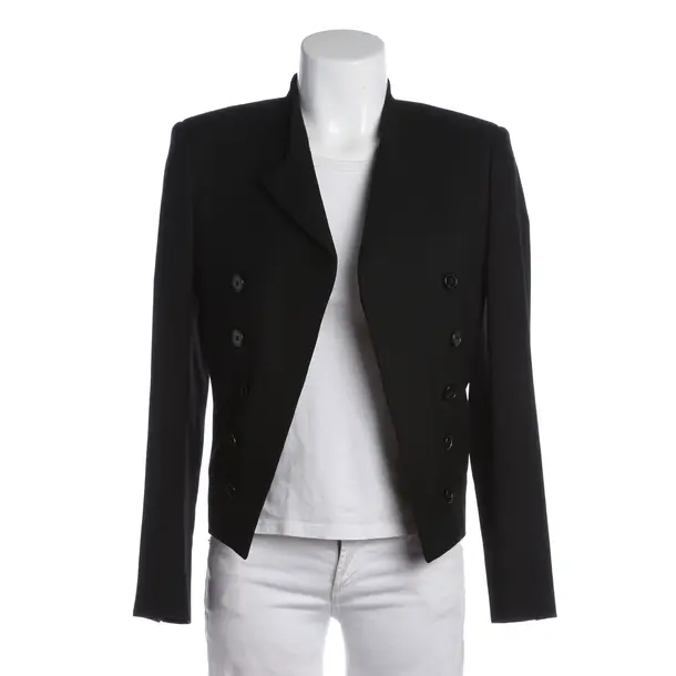 Blazer in Schwarz, Wolle, Saint Laurent