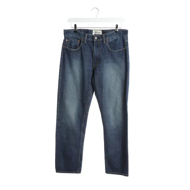 Jeans Straight Fit in Blau, Baumwolle, Junya Watanabe