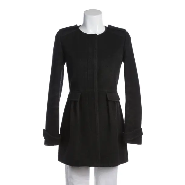 Mid-Season Coat in Gray, Wool, Isabel Marant
