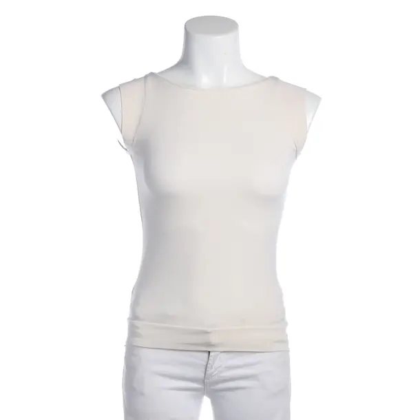 Top, in Cream, Seide, Brunello Cucinelli