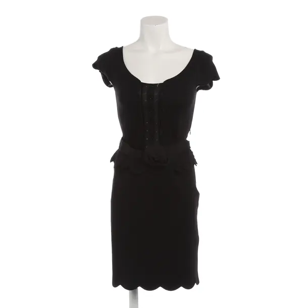 Kleid in Schwarz, Wolle, Dior