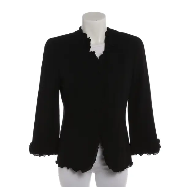 Blazer in Schwarz, Wolle, Giorgio Armani