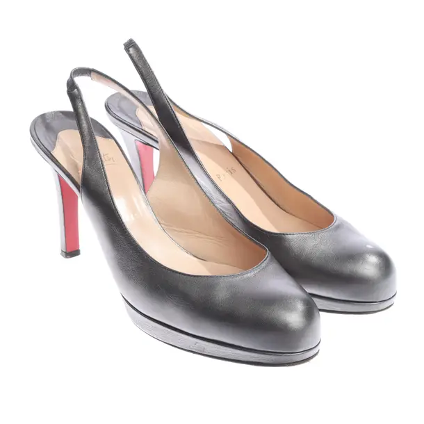 Slingbacks in Metallic, , Christian Louboutin