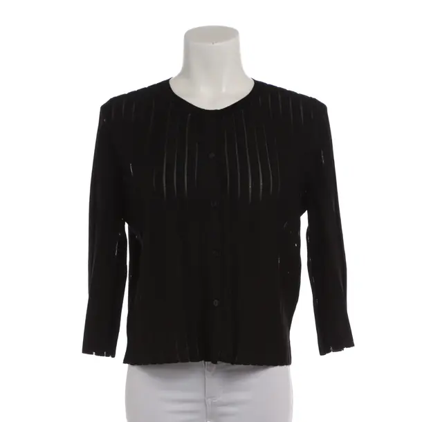 Strickjacke in Schwarz, Baumwolle, Twin Set