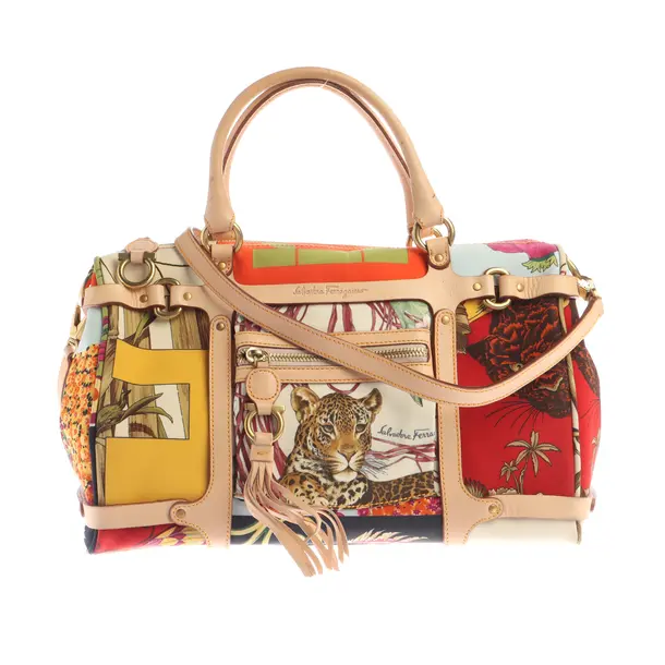 Handtasche in Mehrfarbig, Polyester, Salvatore Ferragamo