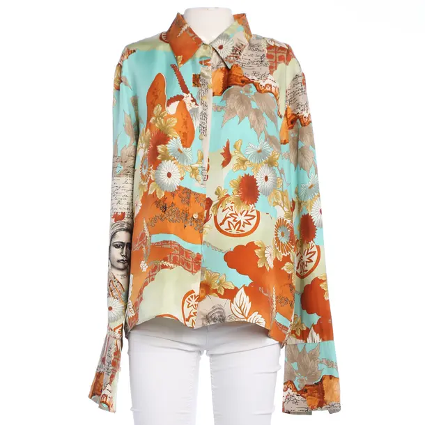 Bluse in Mehrfarbig, Seide, Kenzo