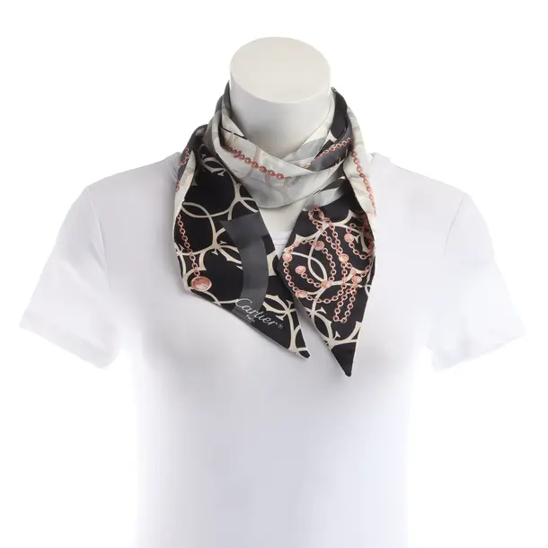 Shawl in Multicolored, Silk, Cartier