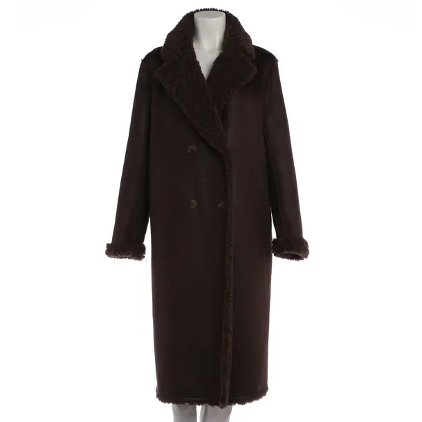 Wintermantel in Braun, Polyester, Maliparmi