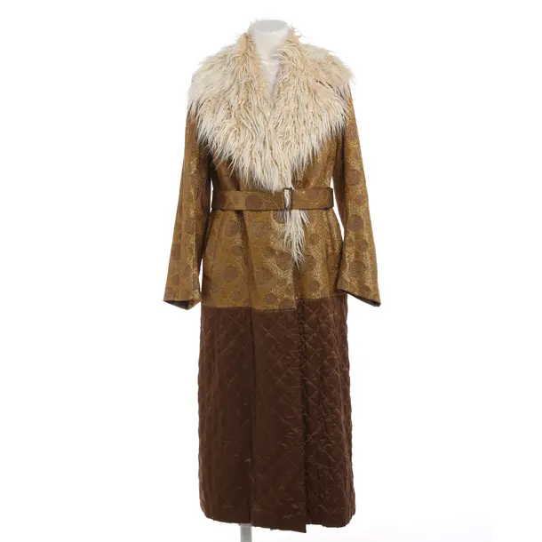 Wintermantel in Braun, Viskose, Dries van Noten