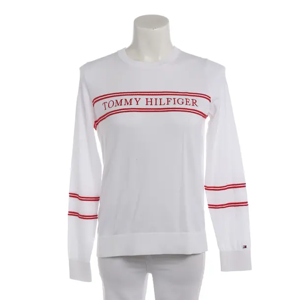Jumper in White, Cotton, Tommy Hilfiger