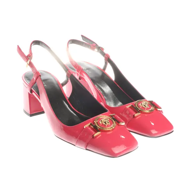 Slingbacks in Rosa, , Versace