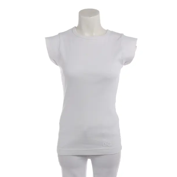 Shirt in Weiß, Baumwolle, Dolce & Gabbana