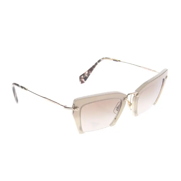 Sunglasses in Gray, Synthetic / Metal, Miu Miu