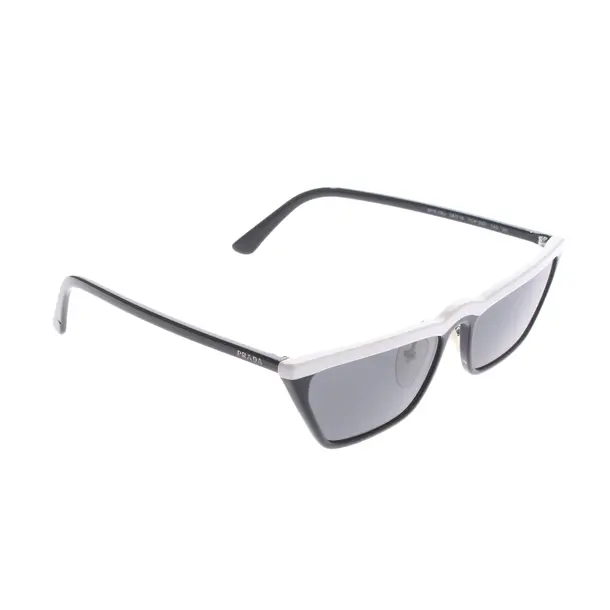 Sonnenbrille in Schwarz, Kunststoff, Prada