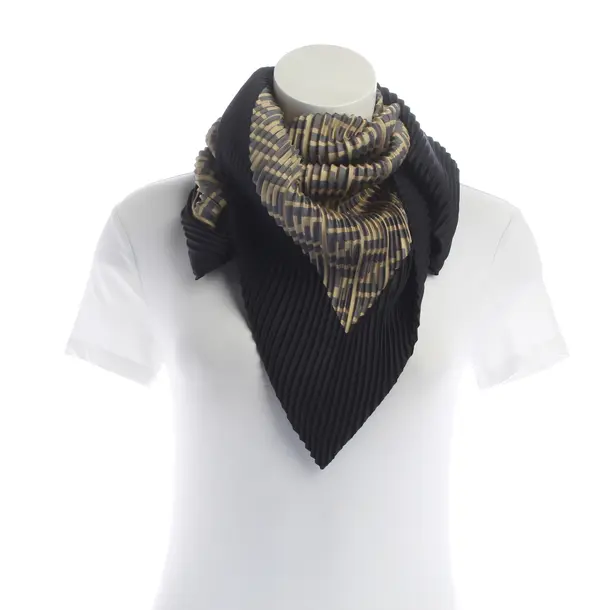 Shawl in Black, Silk, Fendi