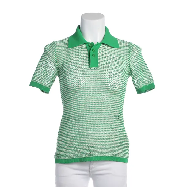 Polo Shirt, in Green, Cotton, Bottega Veneta
