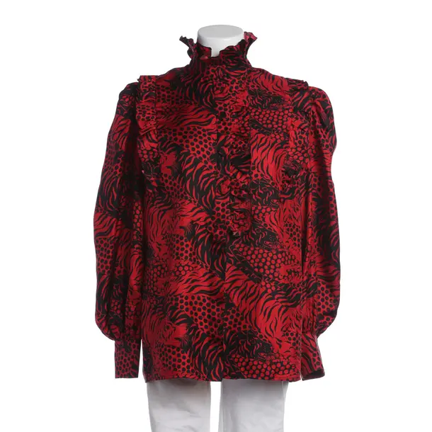 Blouse in Red, Silk, Gucci