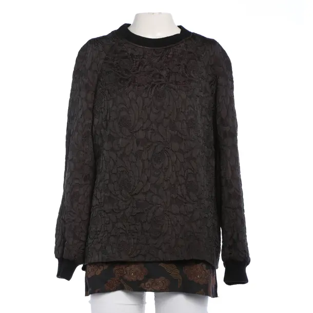 Sweatshirt in Black, Silk, Dries van Noten