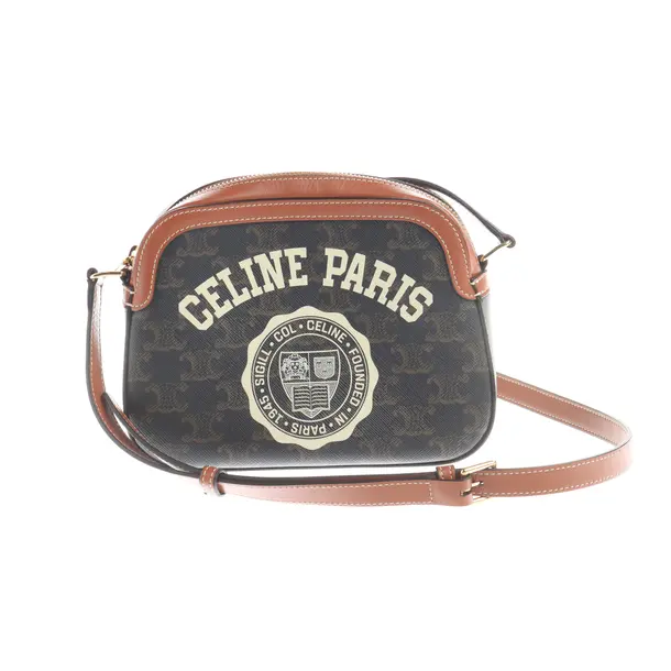 Schultertasche, in Mehrfarbig, Leder, Céline