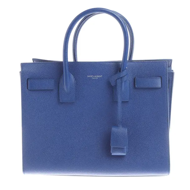 Handtasche, in Navy, Leder, Saint Laurent