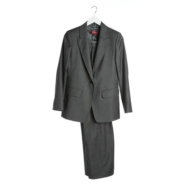 Hosenanzug, in Grau, Wolle, Max Mara