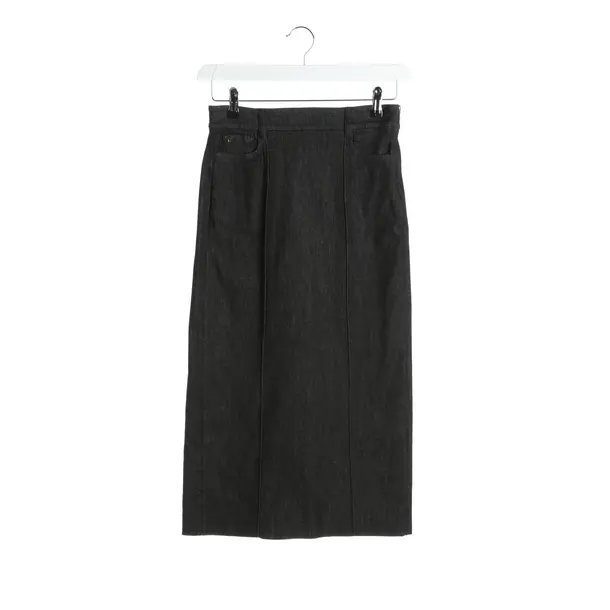 Rock in Grau, Baumwolle, Max Mara