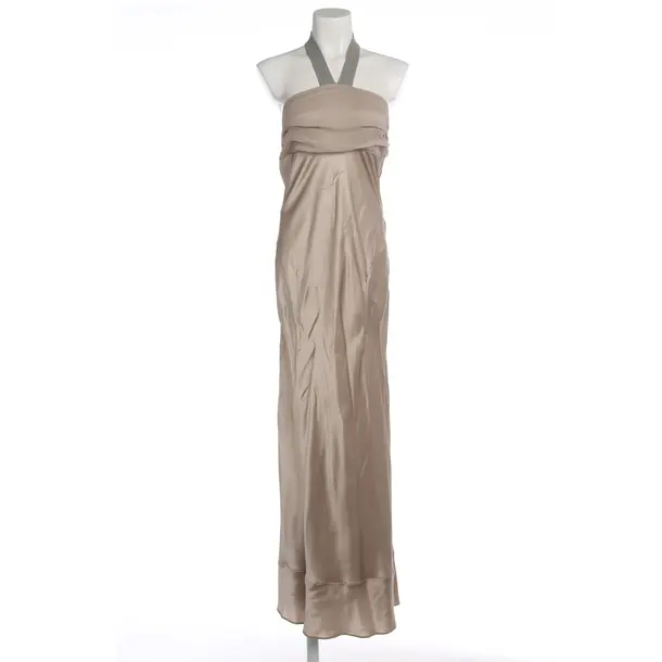 Cocktailkleid in Braun, Seide, Brunello Cucinelli
