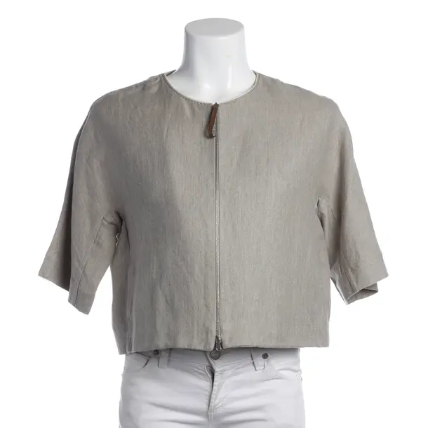 Sommerjacke, in Hellgrau, Leinen, Fabiana Filippi