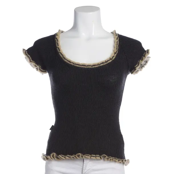 Shirt in Grau, Wolle, Moschino