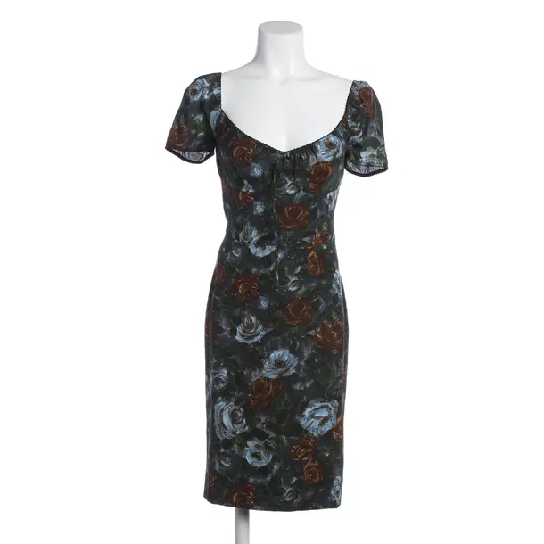 Kleid in Mehrfarbig, Seide, Dolce & Gabbana
