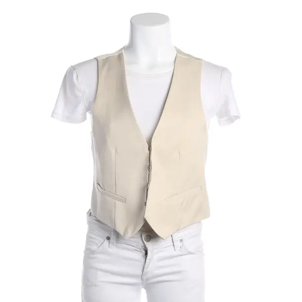 Vest, in Beige, Viscose, Forte_Forte