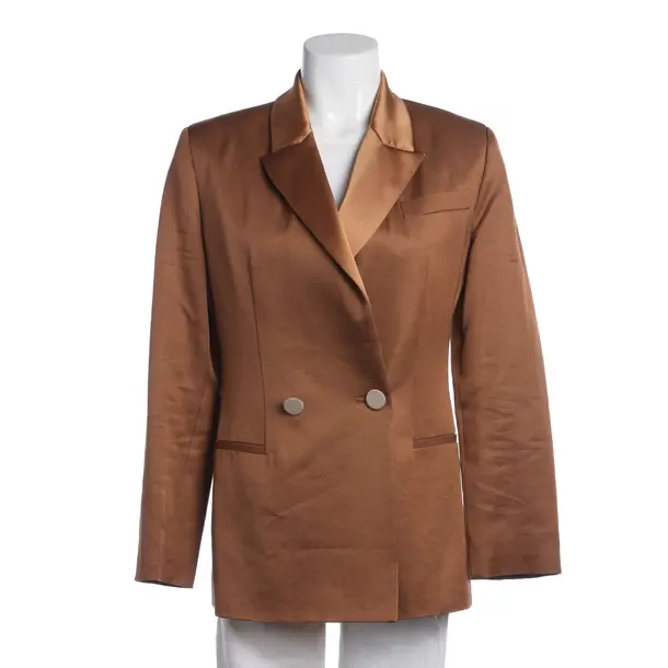Blazer in Braun, Viskose, Forte_Forte