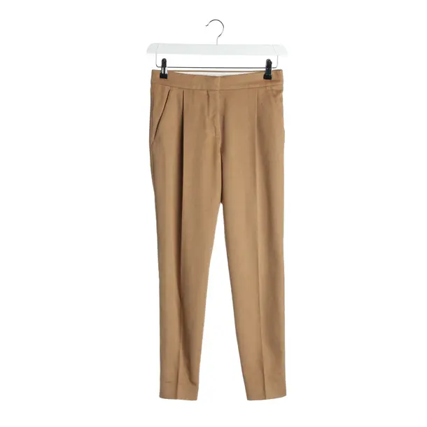 Pants, in Light Brown, Wool, Max Mara