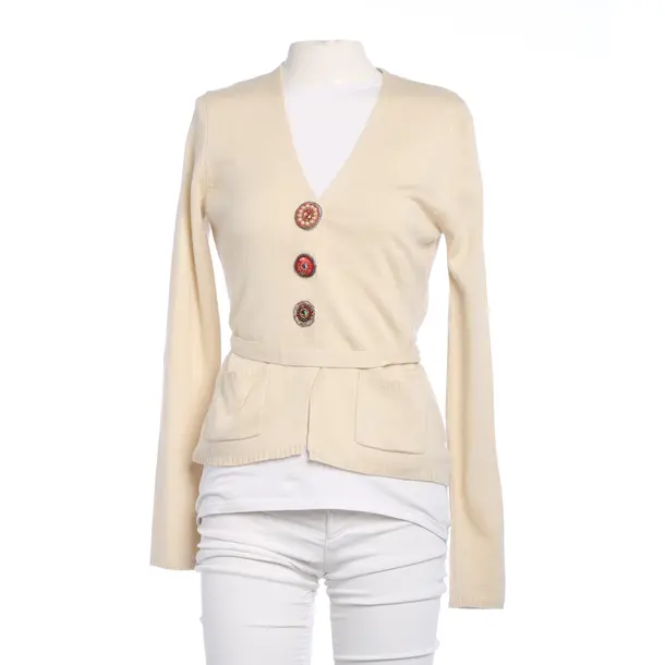 Cardigan, in Beige, Silk, Maliparmi