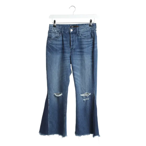 Jeans Bootcut in Blau, Baumwolle, 3x1 NYC