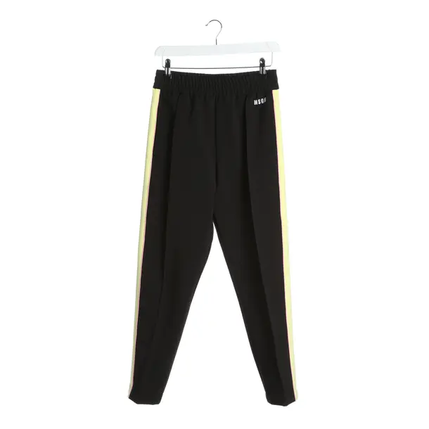 Pants in Black, Polyester, MSGM