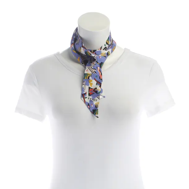 Shawl in Multicolored, Silk, Fendi