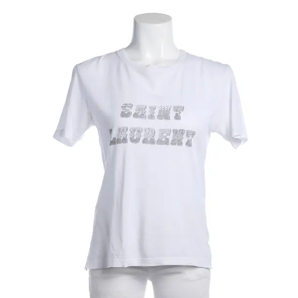Shirt in White, Cotton, Saint Laurent