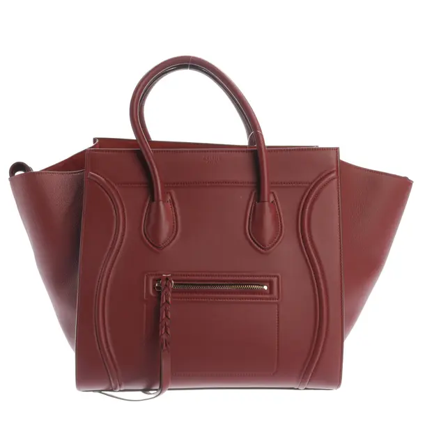 Borsetta, in Rosso, Pelle, Céline