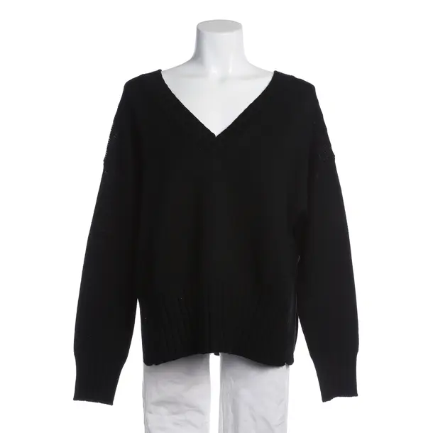 Jumper in Black, Wool, Dondup
