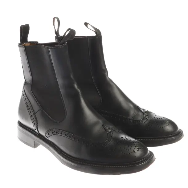 Chelsea Boots in Schwarz, , Santoni