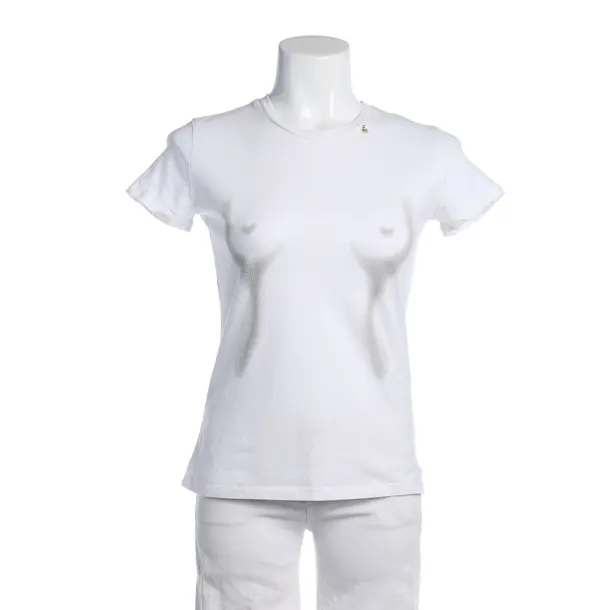 Shirt in White, Cotton, Elisabetta Franchi