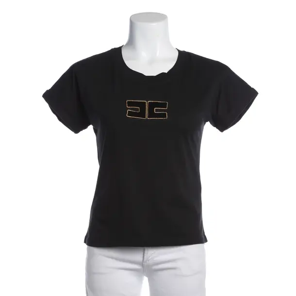 Shirt in Black, Cotton, Elisabetta Franchi