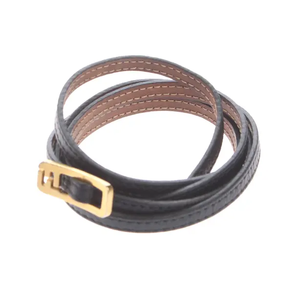 Bracelet in Black, Leather, Fendi
