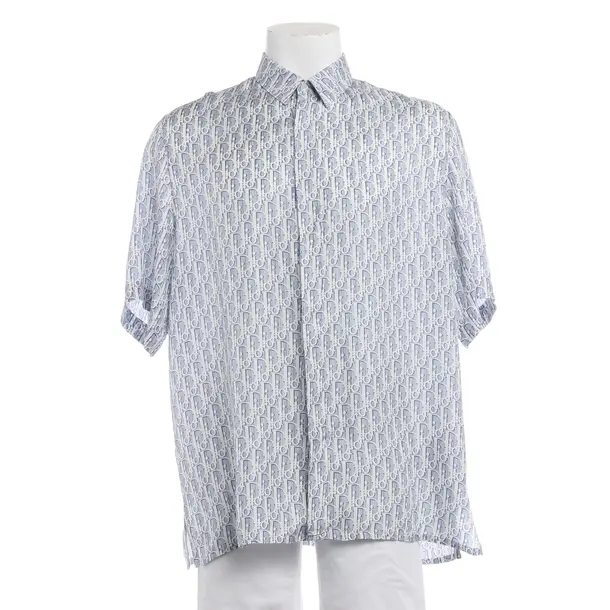 Shirt, in Blue, Silk, Dior