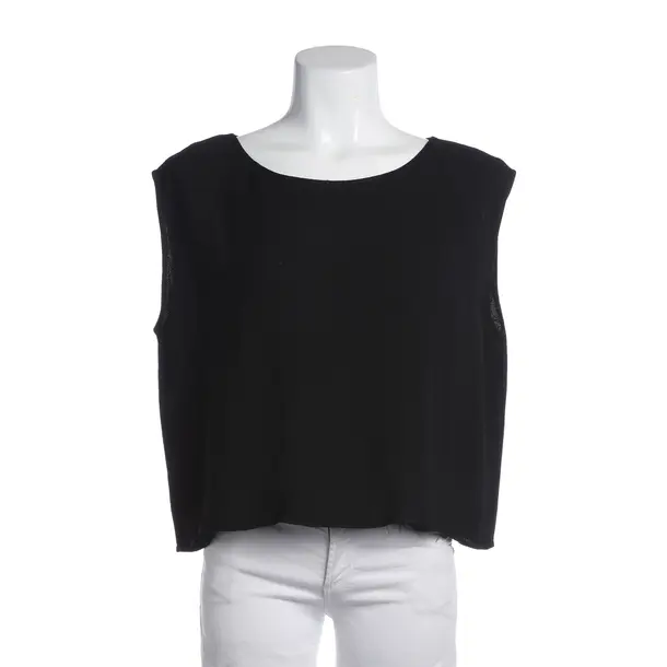 Top, in Black, Viscose, Theory
